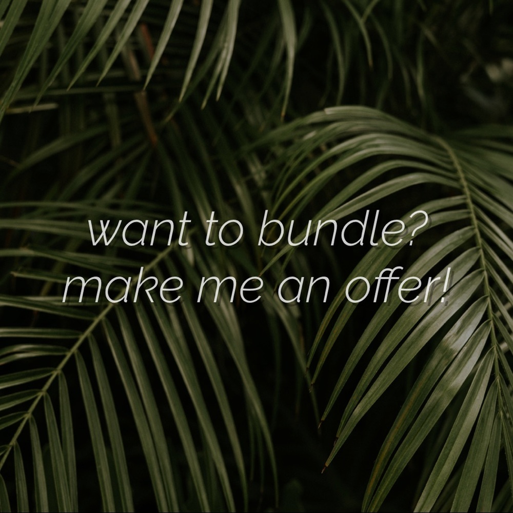 OPEN TO BUNDLES!
